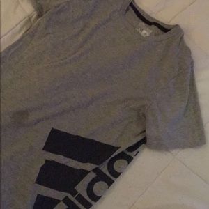 Adidas t-shirt with logo on side